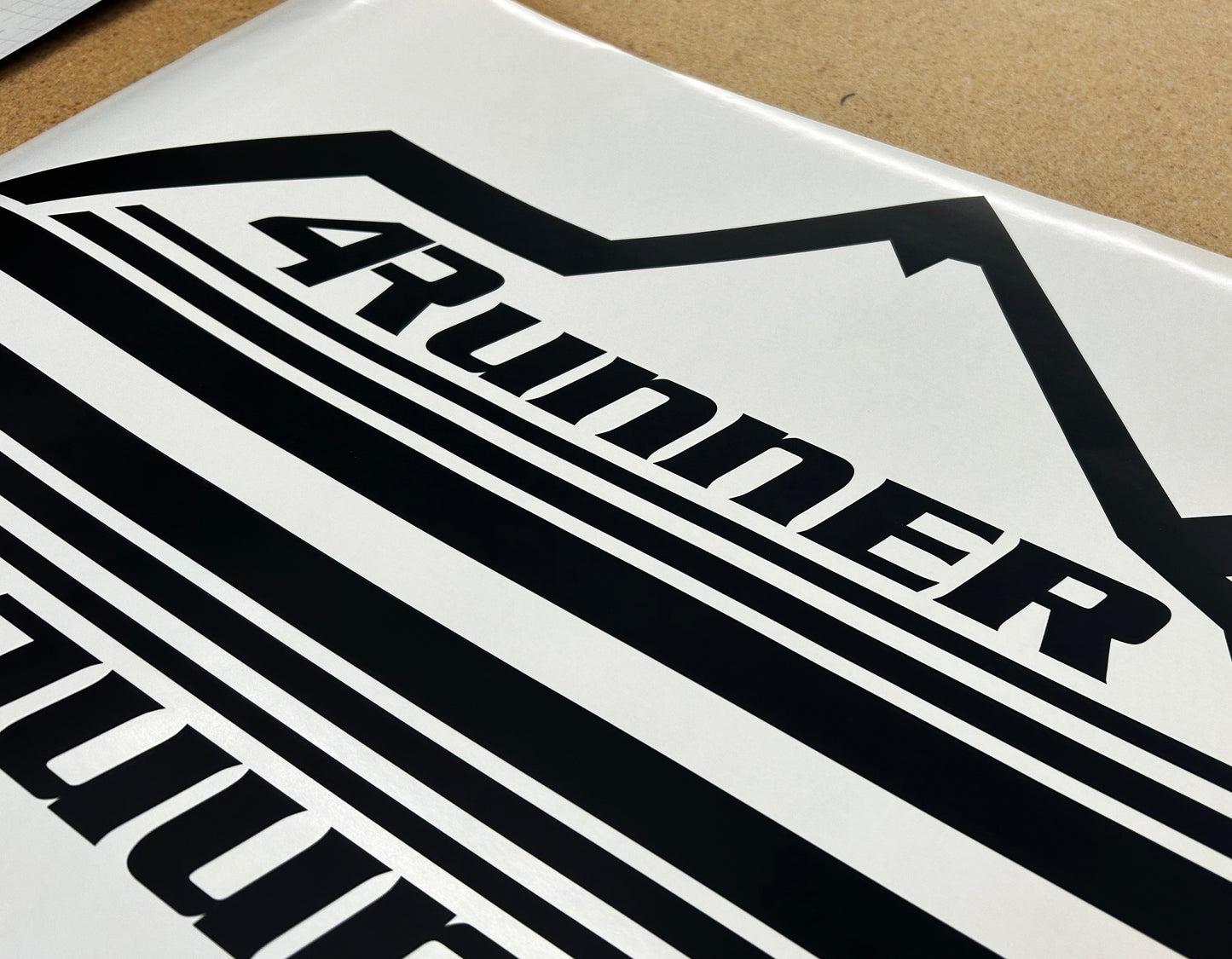 TOYOTA 4runner MOUNTAIN side stripe decal graphics