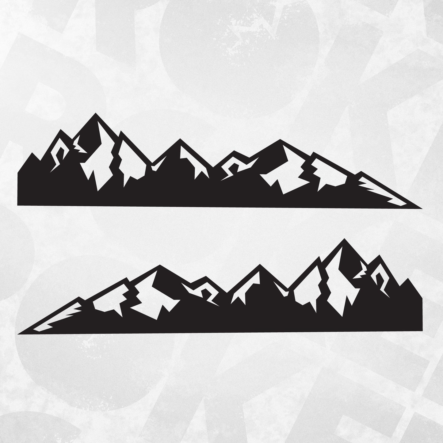 Toyota Tacoma Decal, Mountain Scenery Graphic kit Side Decals, Vinyl Sticker, Toyota Tacoma Accessories, Set of 2
