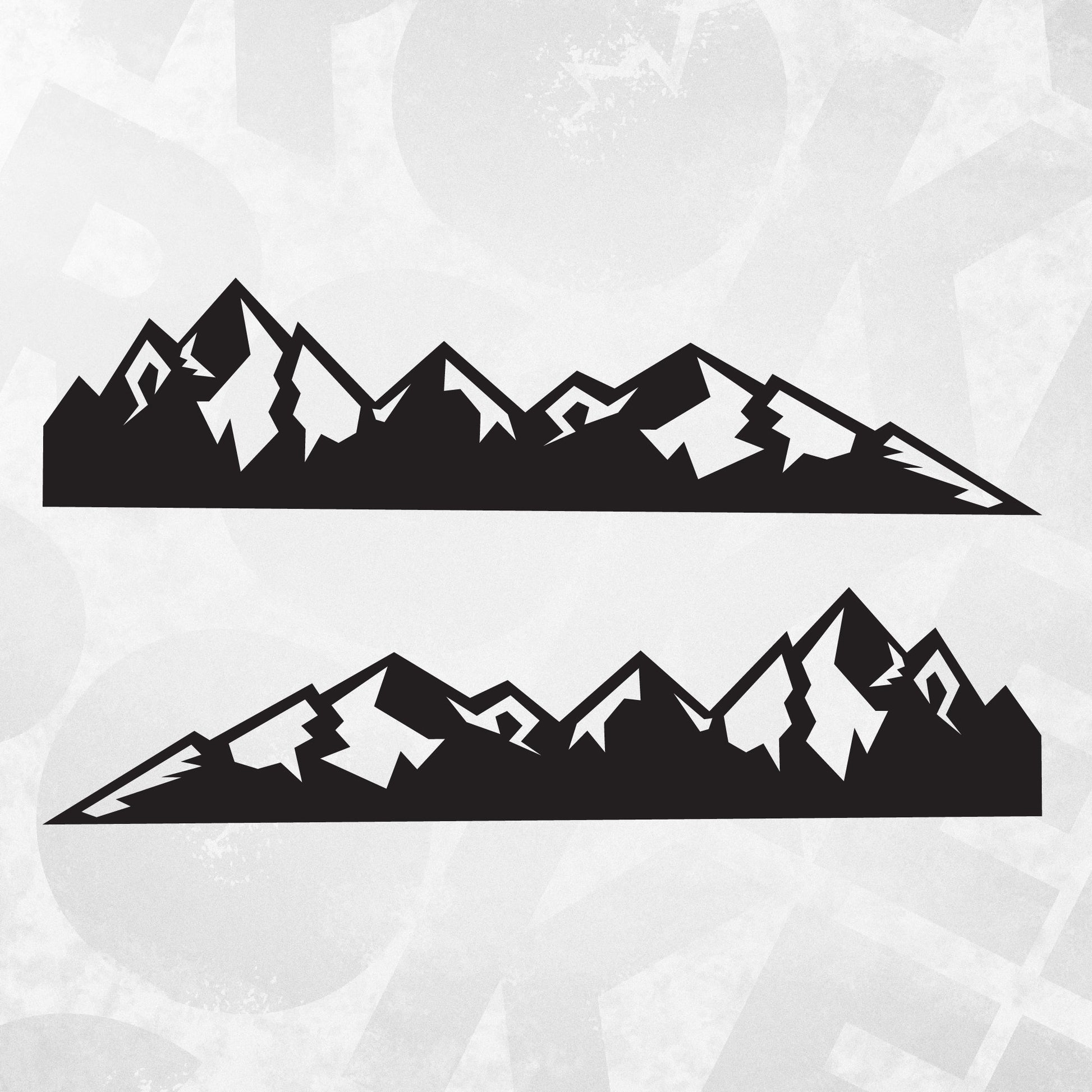 Toyota Tacoma Decal, Mountain Scenery Graphic kit Side Decals, Vinyl Sticker, Toyota Tacoma Accessories, Set of 2