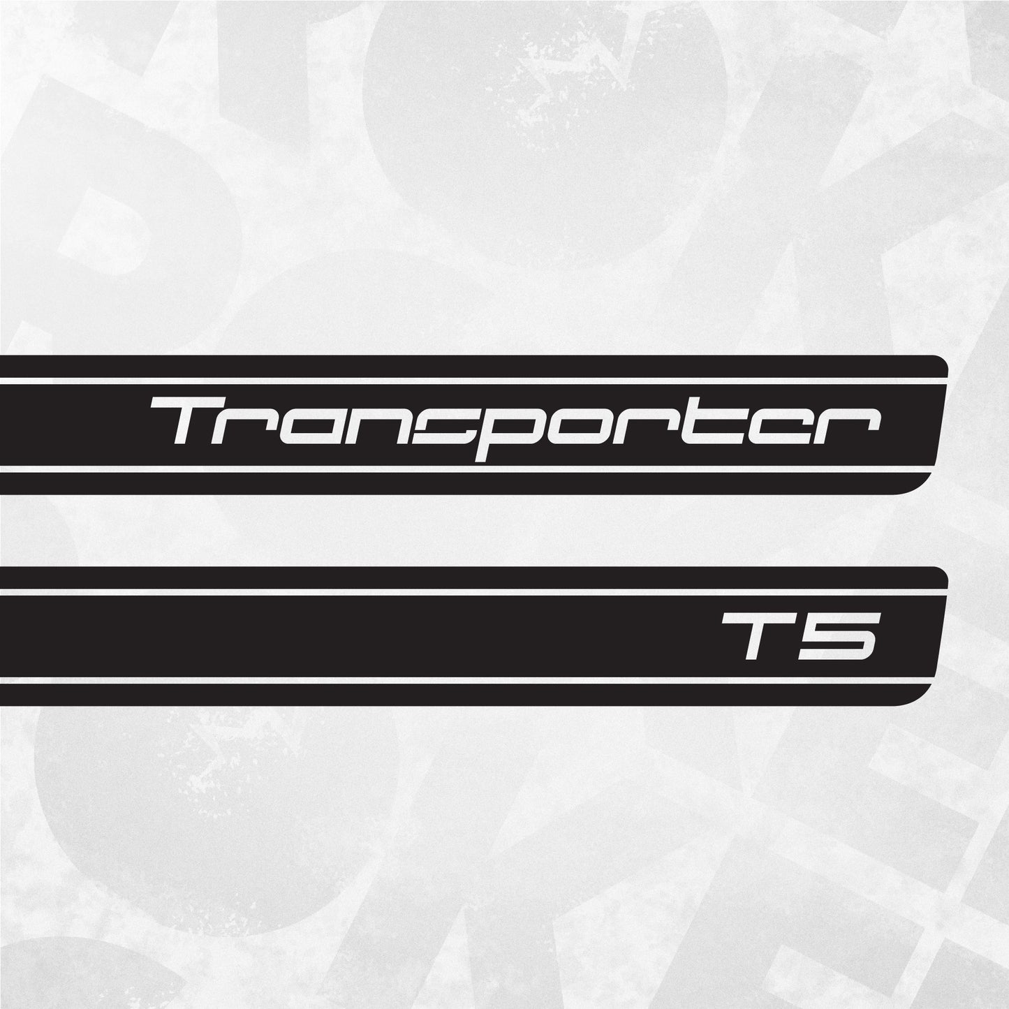 Volkswagen Transporter T5 - Side stripe decals