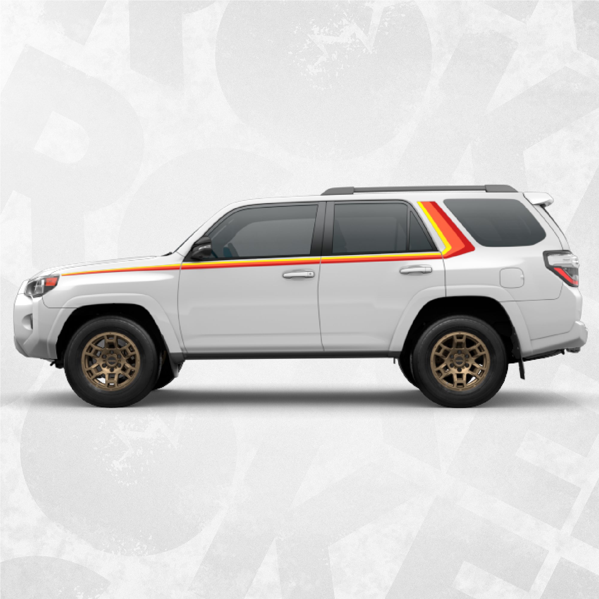TOYOTA Decals - Toyota 4runner decals inspired by 40th anniversary