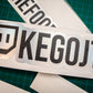 Holographic/Black Instagram Name Decal