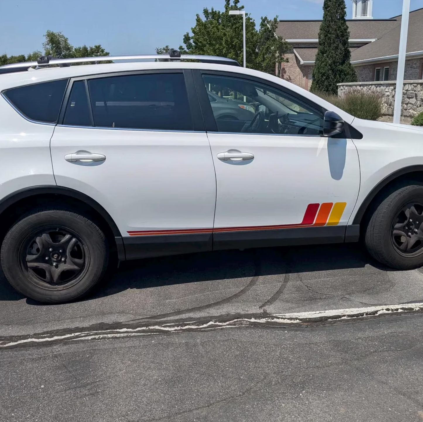 TOYOTA 4runner door side stripe decal - Universal fit