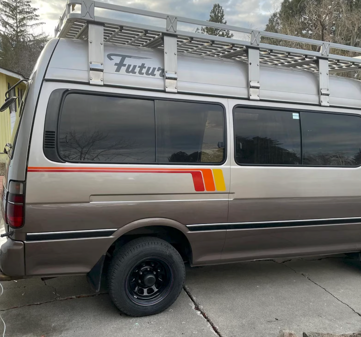 TOYOTA 4runner door side stripe decal - Universal fit