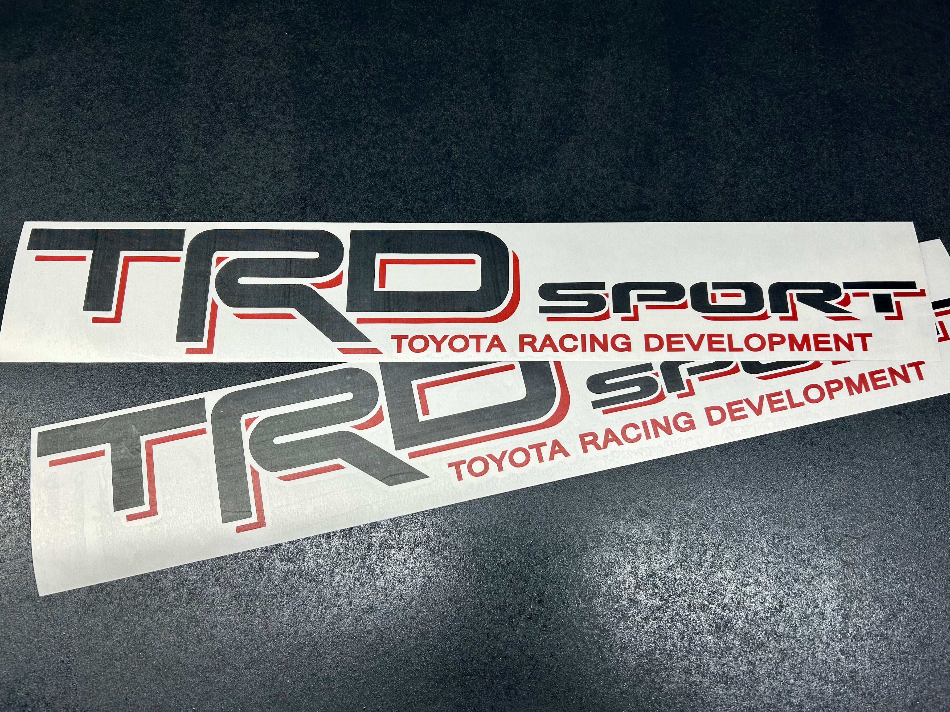 TRD T-Shirt Toyota Racing Development – Men's Crew Neck Short Sleeve – S M L XL 2X – Free Decal