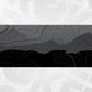 Universal Topographic Partial Wrap custom vinyl sheet design featuring abstract topographic patterns.
