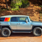 FJ Cruiser TRD vintage vinyl decal Yellow Orange Red