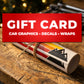Gift Voucher – Car Decals & Wrap Graphics (Digital)