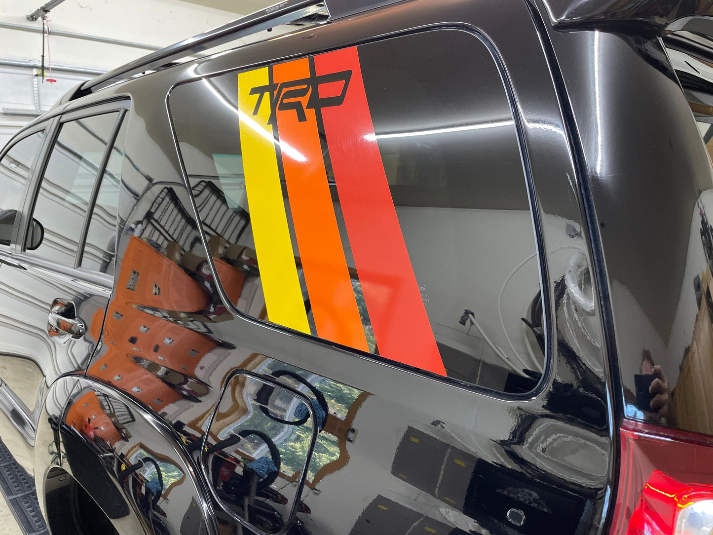 4runner window decals stripe TRD