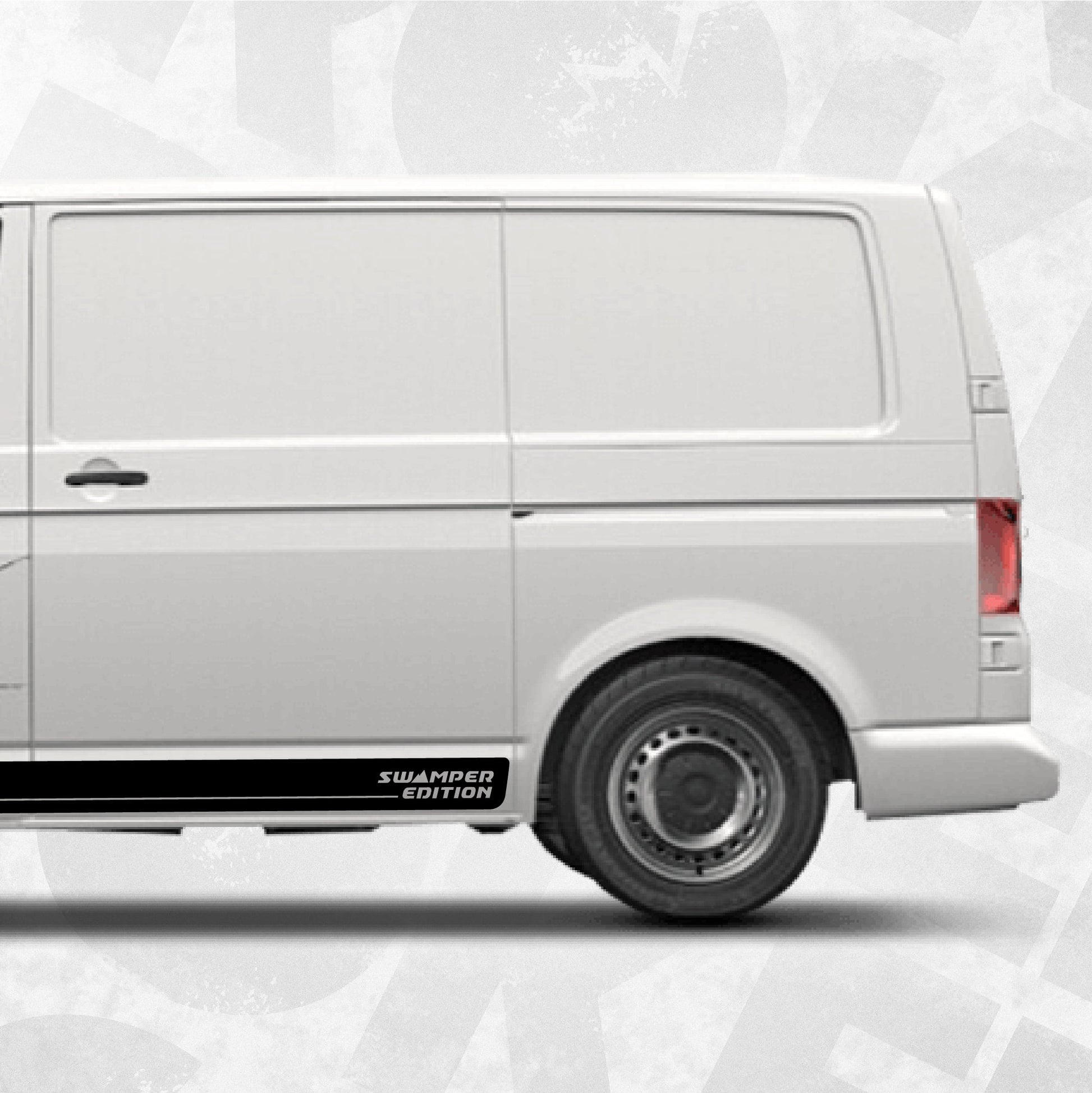 Swamper edition decal, Volkswagen side stripe decal, Fits T4 T5 T6 vw van models - Transporter, Multivan, Caravelle