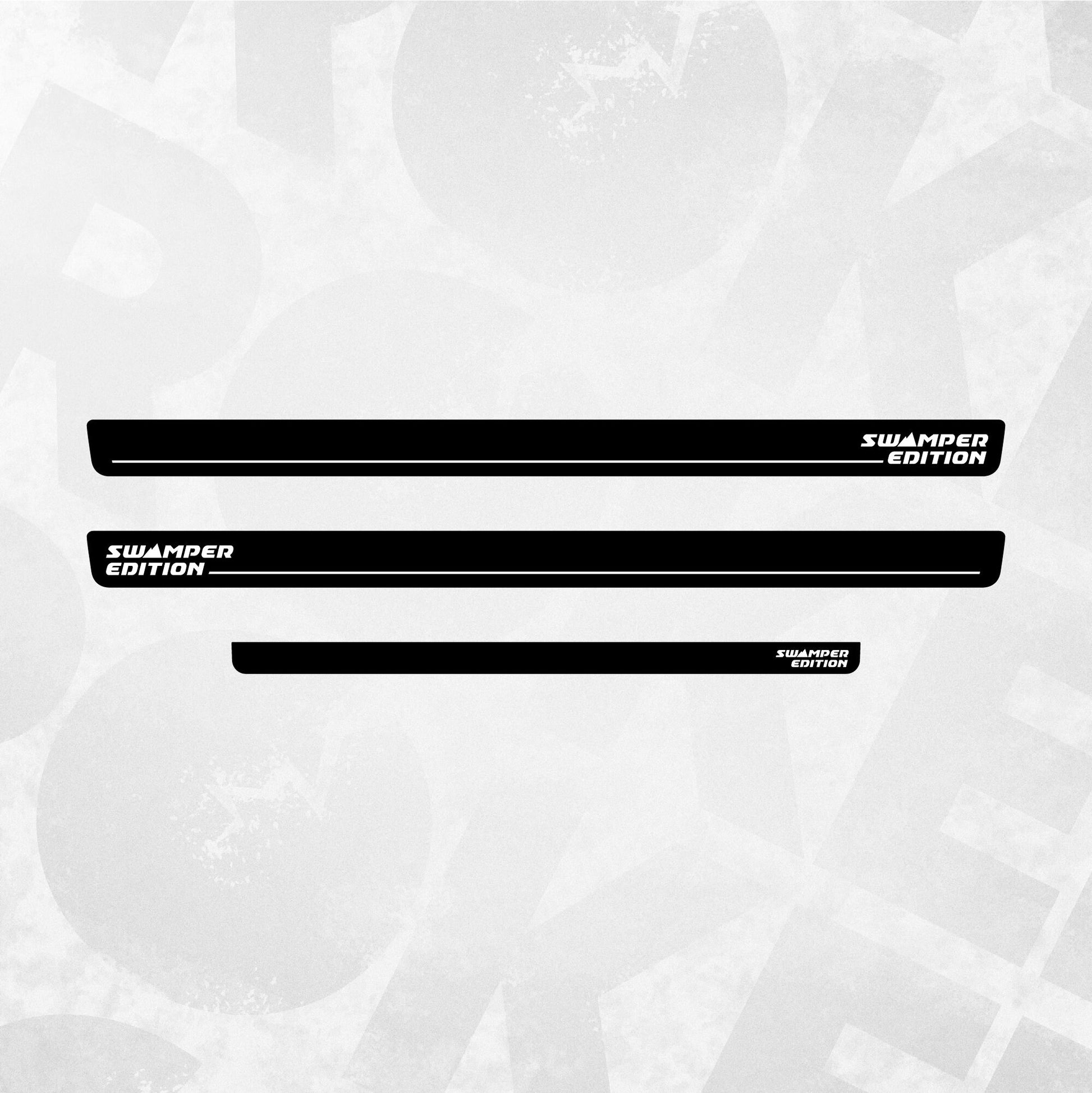 Swamper edition decal, Volkswagen side stripe decal, Fits T4 T5 T6 vw van models - Transporter, Multivan, Caravelle