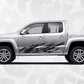 Amarok mud splash side decal kit, Door rocker panel SUV decal, fits Volkswagen Amarok truck