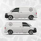 VW Transporter Compass Decal Set: Camper Van Adventure Vinyl (Set of 2)