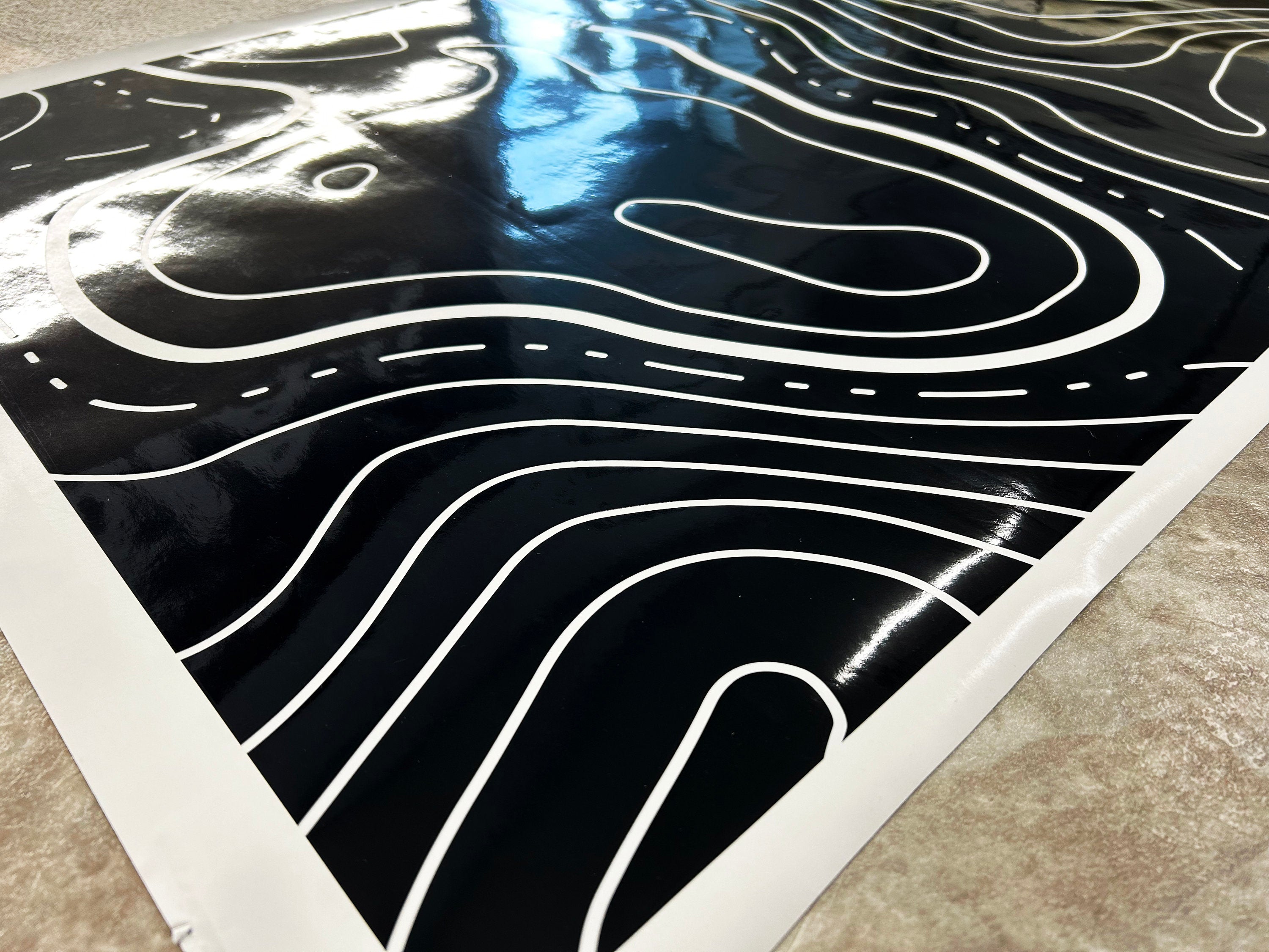 Topography Map Decals BROKENstickers - Vinyl decals and stickers
