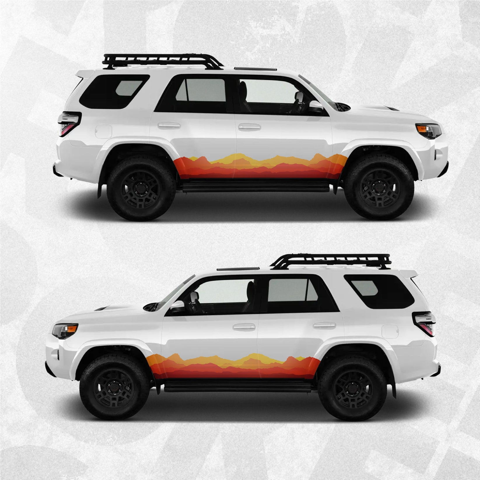 Toyota 4Runner Decal - Rocker Panel Side Wrap Kit