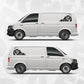 Volkswagen Window Decal Nightmare Skull fits VW Multivan, Transporter, California, Caravelle T5 T6 vans