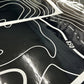 Topographic Map Car Window Vinyl Decal - Universal Fit