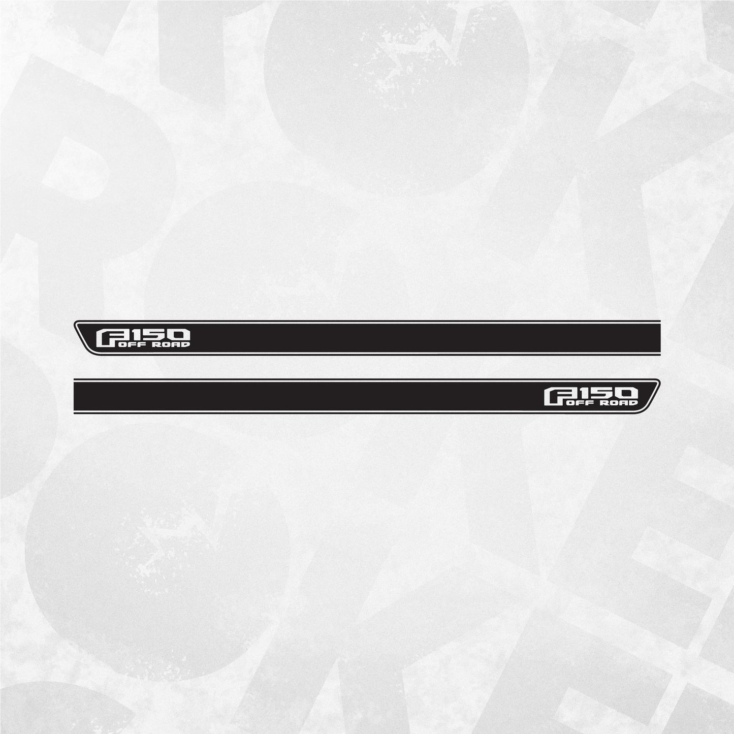 Decals for Ford F150 Off Road - Rocker Panel Side Stripe - Fit all models F150 and Raptor models