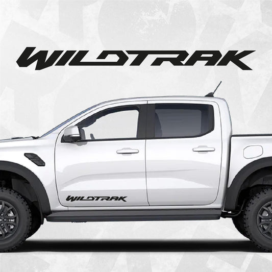 Decals for Ford Ranger Wildtrak, Door Bedside Truck Car Vinyl decals, fits Ford Ranger Wildtrak truck, set of 2