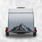 RV Camper Mountain Decal - RV Trailer, Camper, Van, Car vinyl sticker