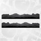 Toyota 4Runner Rocker Panel Decals – Mountain Range Topographic Side Stripe Wrap Kit | Off-Road Vinyl Graphics Set