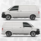 Volkswagen Transporter side stripe decals