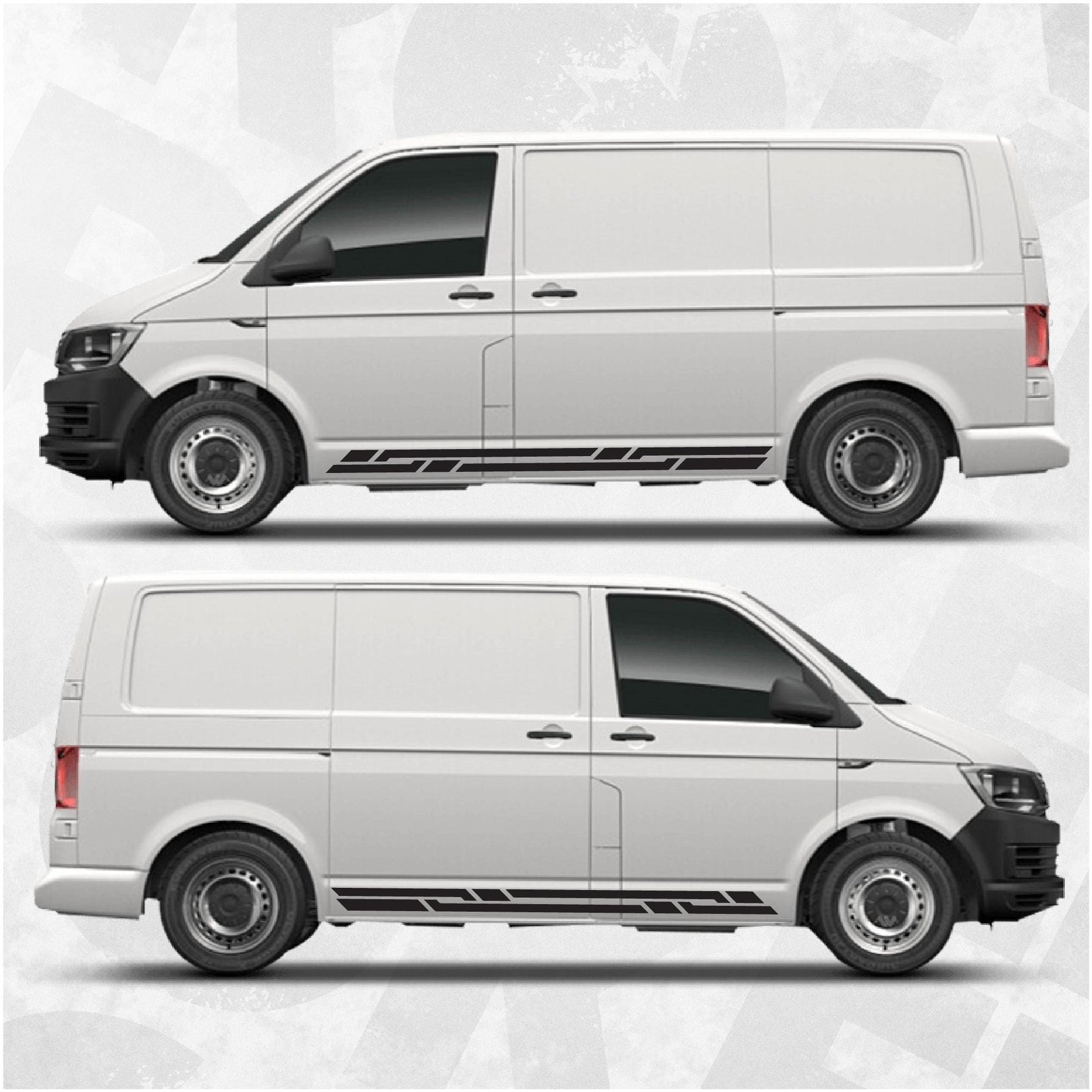 Volkswagen Transporter side stripe decals