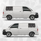 Adventure Mountain Side Panel Decals fits VW Multivan, Transporter, California, Caravelle T5 T6 T6.1 vans