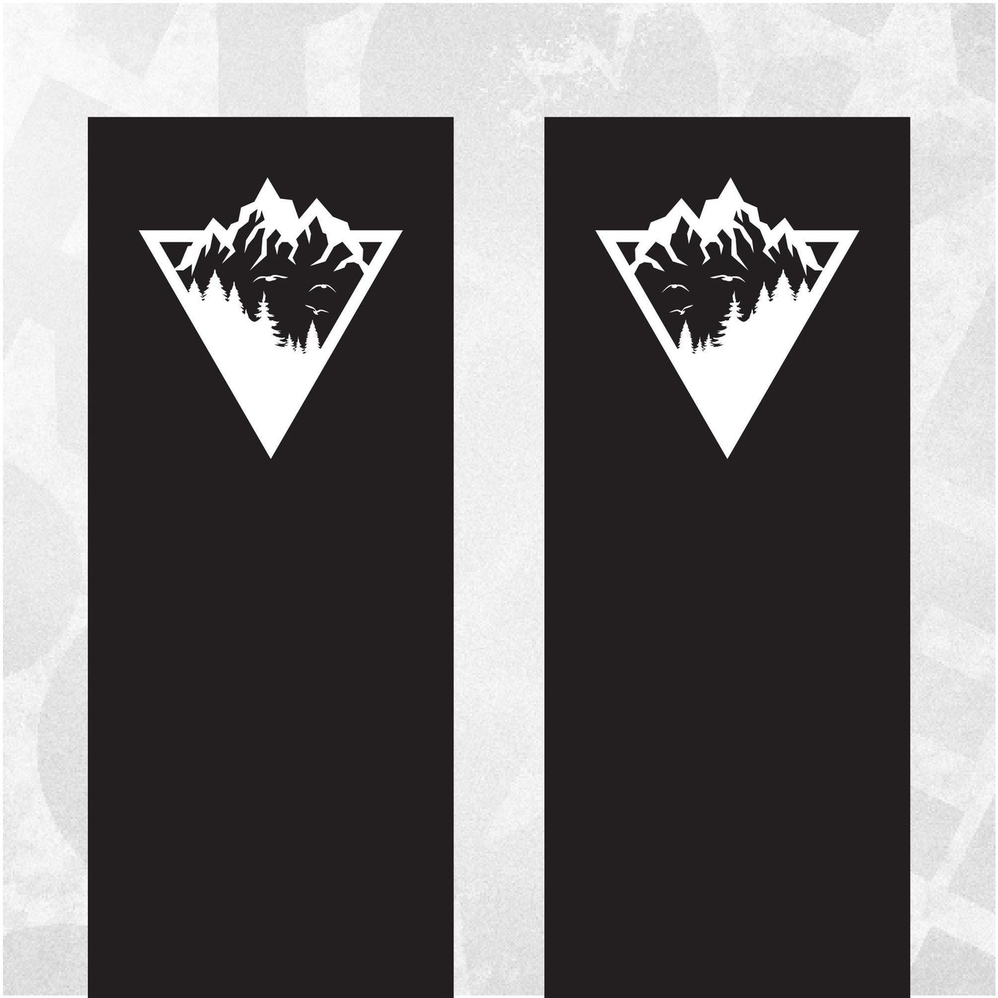 Mountain Art Door Wrap Decal fits Volkswagen Multivan, Transporter, California, Caravelle T4 T5 T6 T6.1 vans