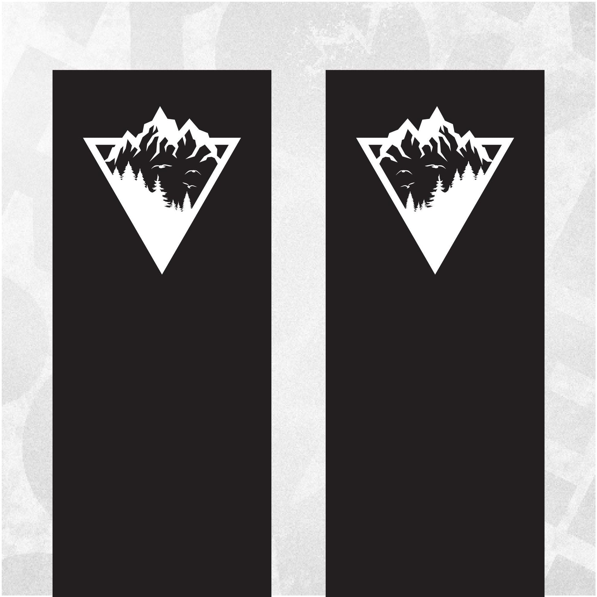 Mountain Art Door Wrap Decal fits Volkswagen Multivan, Transporter, California, Caravelle T4 T5 T6 T6.1 vans