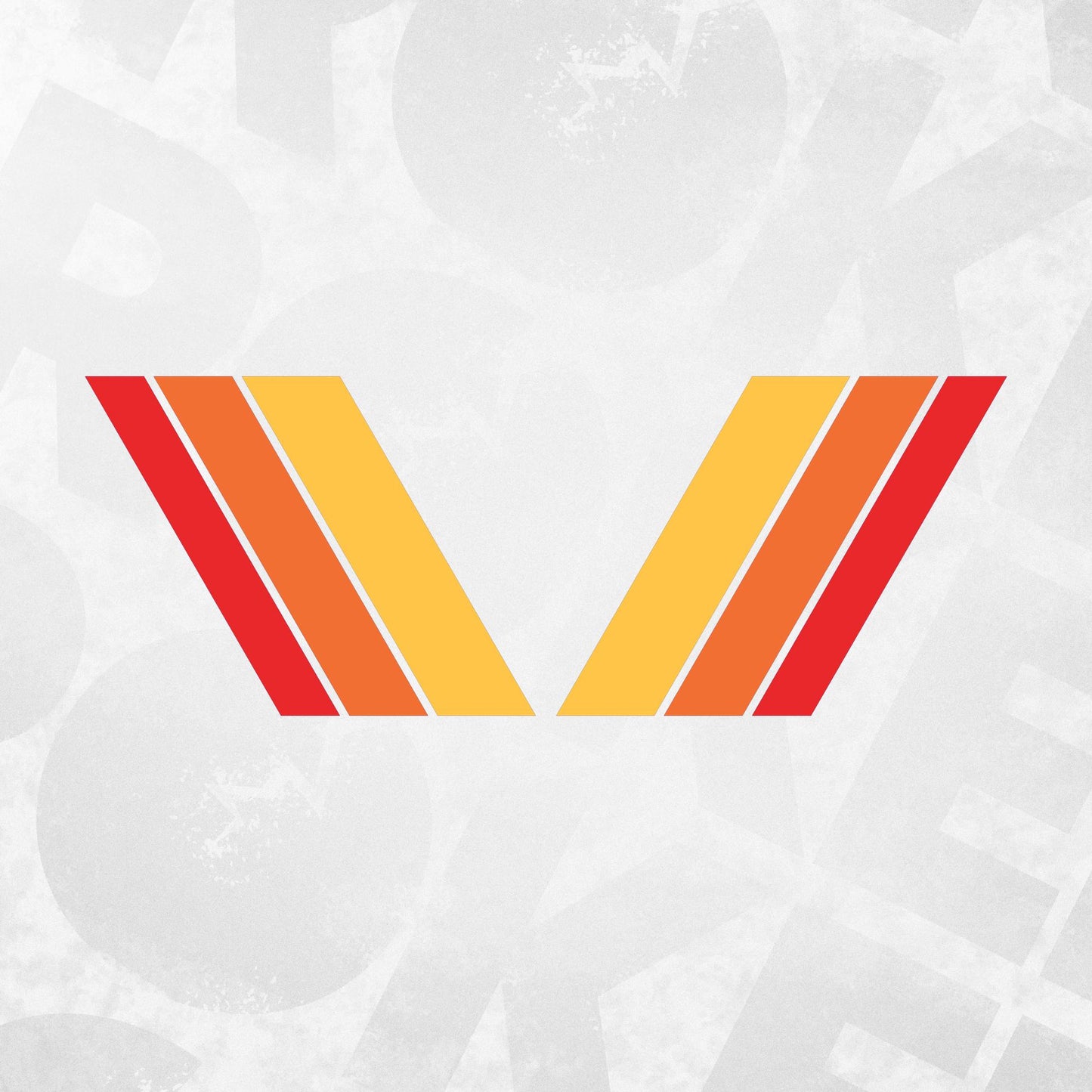 RAV4 Window Decal - Vintage racing stripes - Compatible with Toyota RAV4 - Set of 2