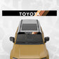Car Truck Windscreen Black Banner Decal - Compatible with Toyota