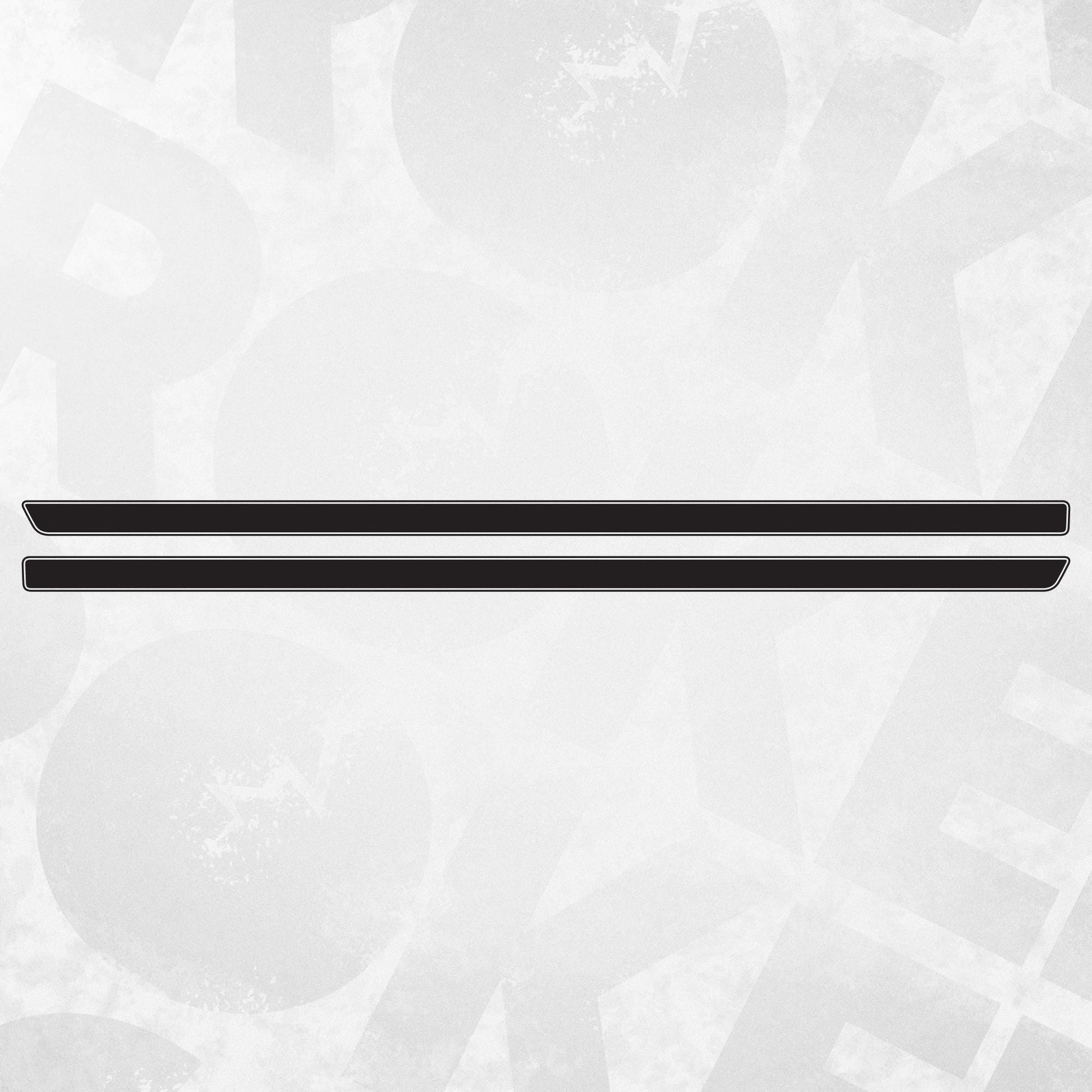 VW Amarok Rocker Panel Vinyl Decal Stripes BLANK - Fits Volkswagen Amarok - Side VW stickers