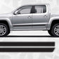 VW Amarok Rocker Panel Vinyl Decal Stripes BLANK - Fits Volkswagen Amarok - Side VW stickers