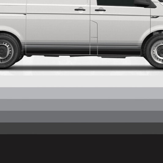 Universal Modern Gray Tone Side Stripe Decals – For Van, RV, Trailer, SUV, Truck – Vintage Look - 1 Stripe