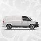 Universal Modern Gray Tone Side Stripe Decals – For Van, RV, Trailer, SUV, Truck – Vintage Look - 1 Stripe