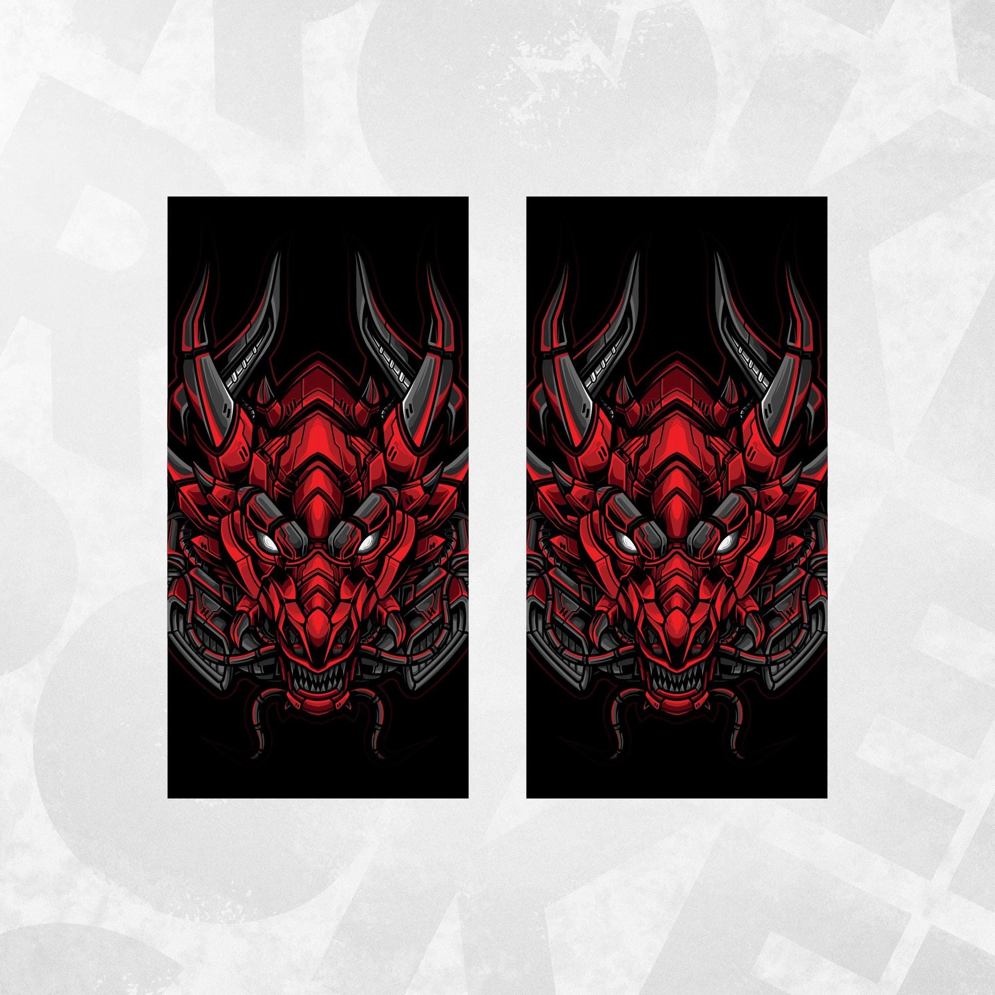 jdm japanese car b pillar wrap