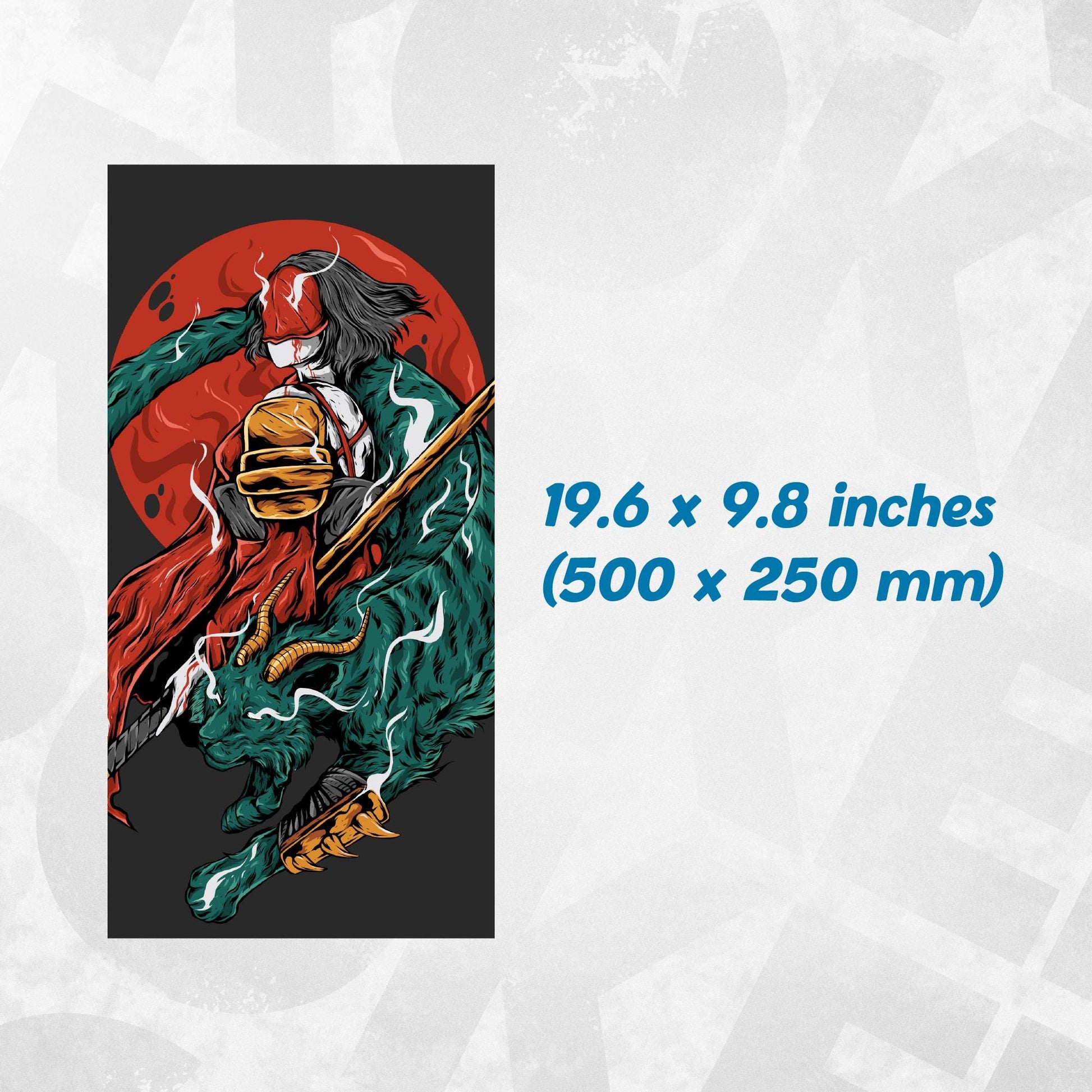 samurai car vinyl door pillar wrap