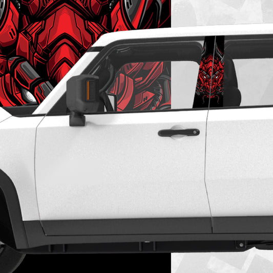 jdm japanese car b pillar wrap