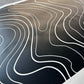 Topographic Car Window Vinyl Decal – Universal Vinyl Sticker (1 pc)