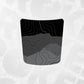 Toyota RAV4 Hood Decal – Black Mountain Topographic Wrap Graphic – SUV Vinyl Hood Sticker