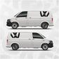 Volkswagen Side Panel Stickers for Multivan, Transporter, California, Caravelle T5–T6.1 – Durable ORACAL Vinyl