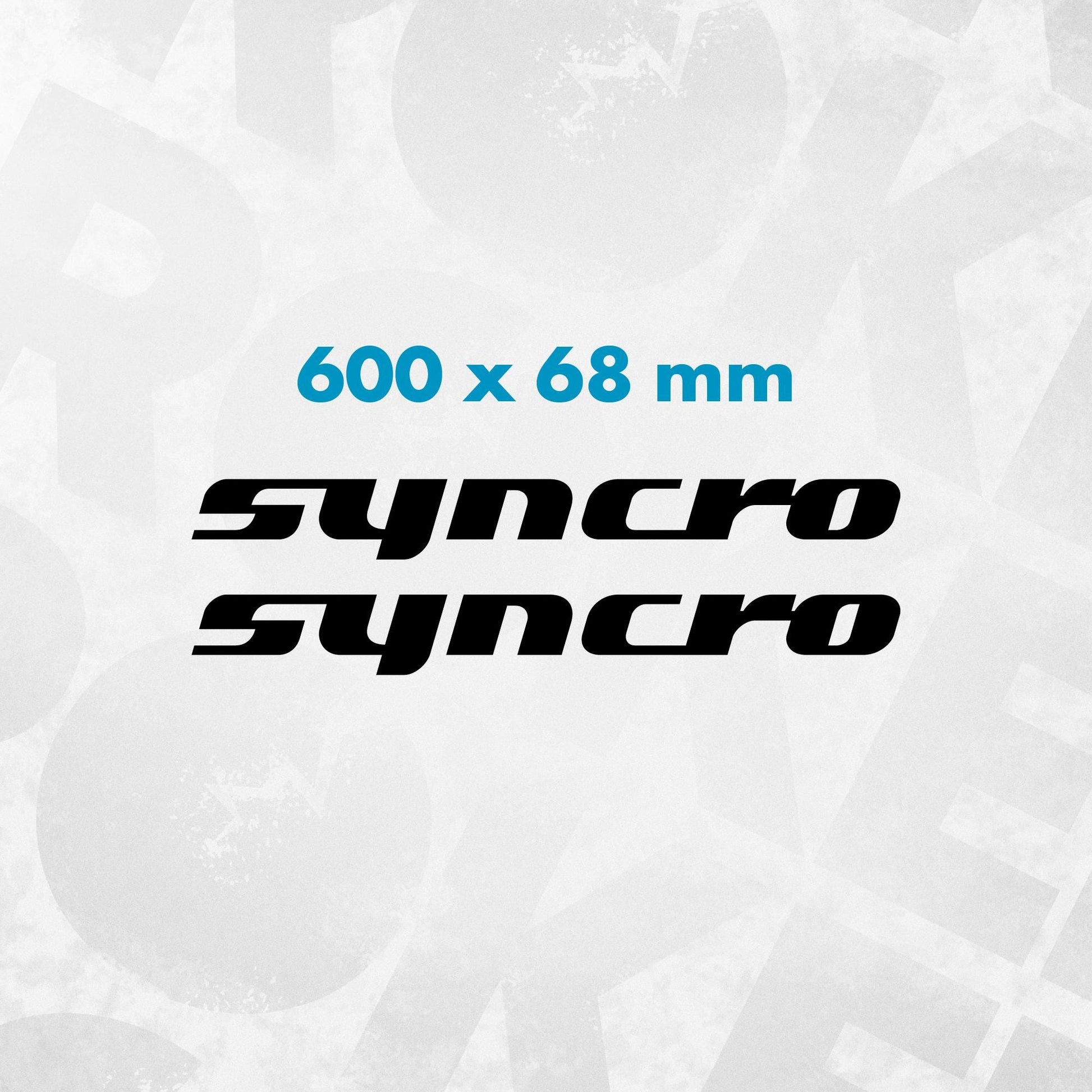 VW T4 Syncro Side Decals – Pair of Volkswagen Van Stickers – High Quality Oracal Vinyl