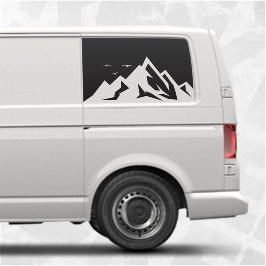 Volkswagen Mountain Range Decal fits VW Multivan, Transporter, California, Caravelle T5 T5.1 T6 vans