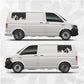 Mountain Range Window Decal for VW Transporter T5 T6 | Camper Van Vinyl Stickers | Multivan Caravelle California Window Graphics Set