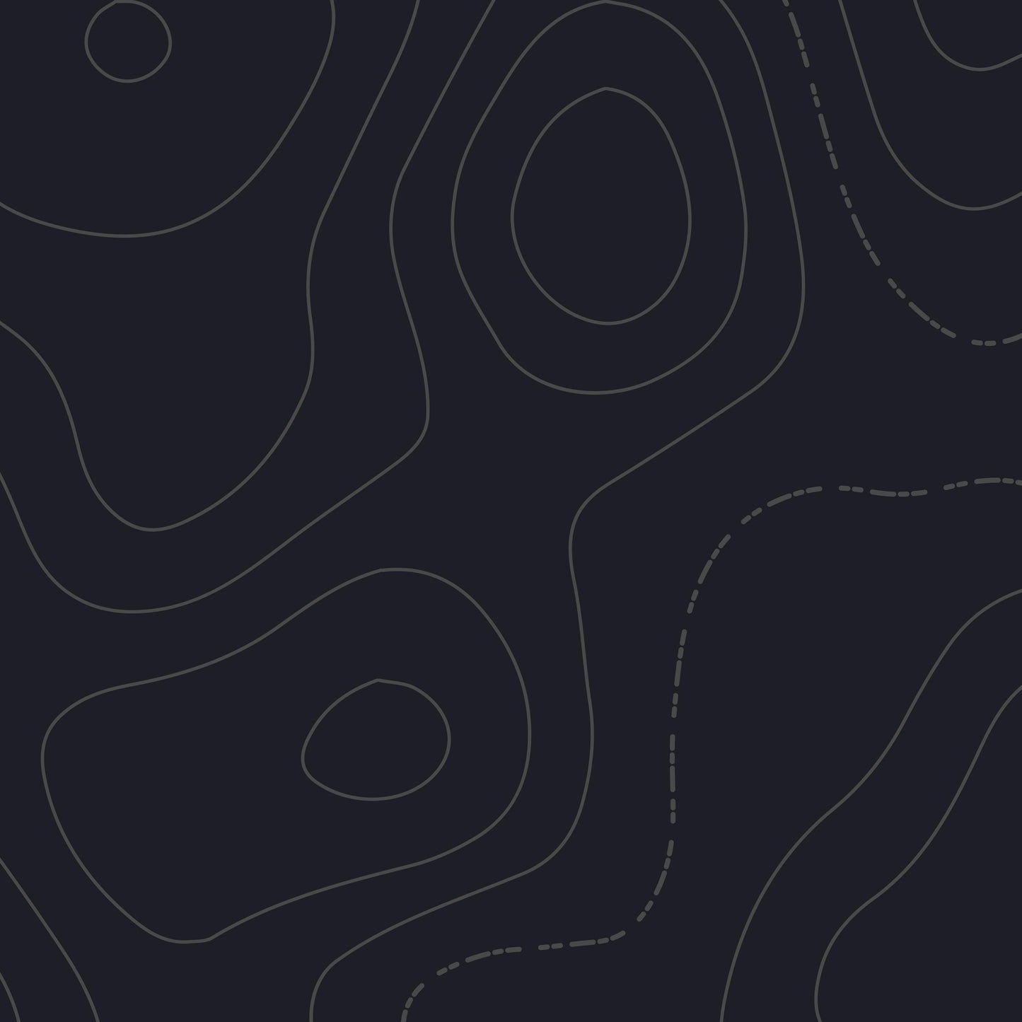 Windshield Car Banner Decal – Topographic Solid Line Design for Cars, SUVs, Trucks, Vans & 4x4