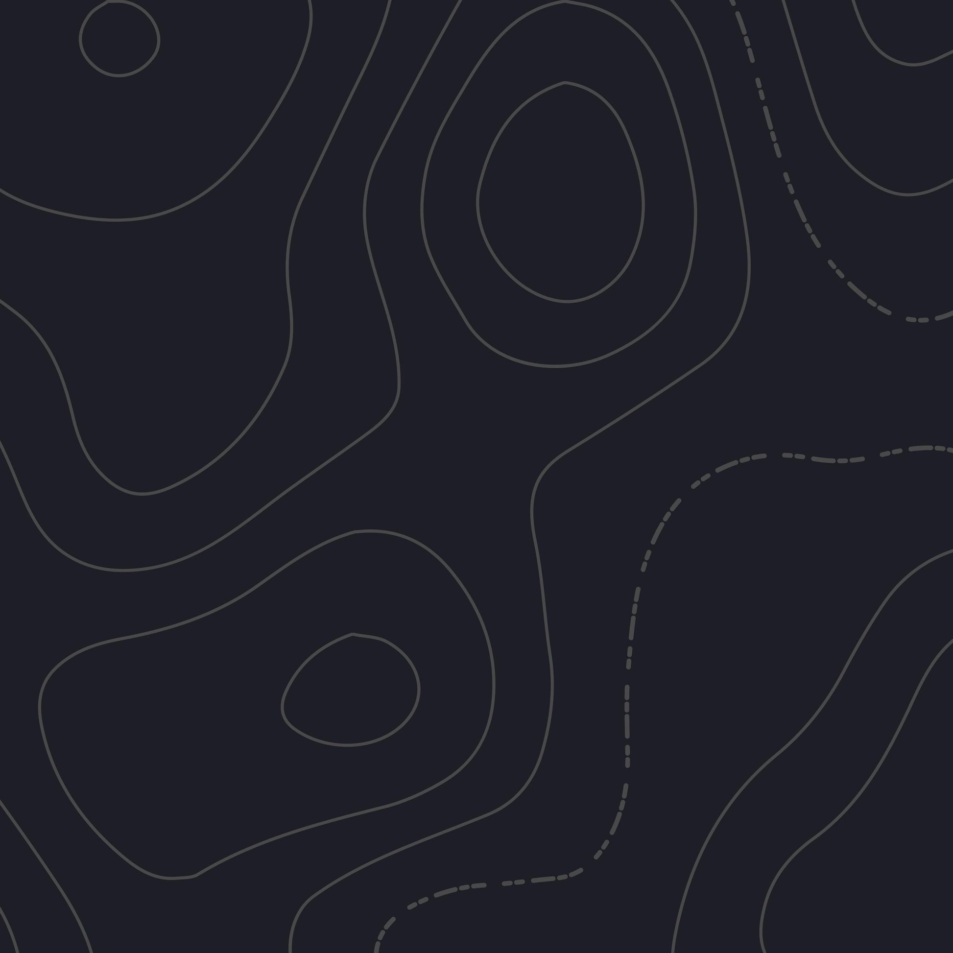 Windshield Car Banner Decal – Topographic Solid Line Design for Cars, SUVs, Trucks, Vans & 4x4