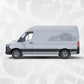 Topographic Van Side Decal Kit for Mercedes Sprinter | Camper Van Graphics | Mountain Contour Vinyl Stickers