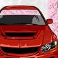 Sakura Windshield Banner – Cherry Blossom Sun Strip | JDM Pink Visor Decal | Universal Trim-to-Fit Printed Vinyl, Laminated