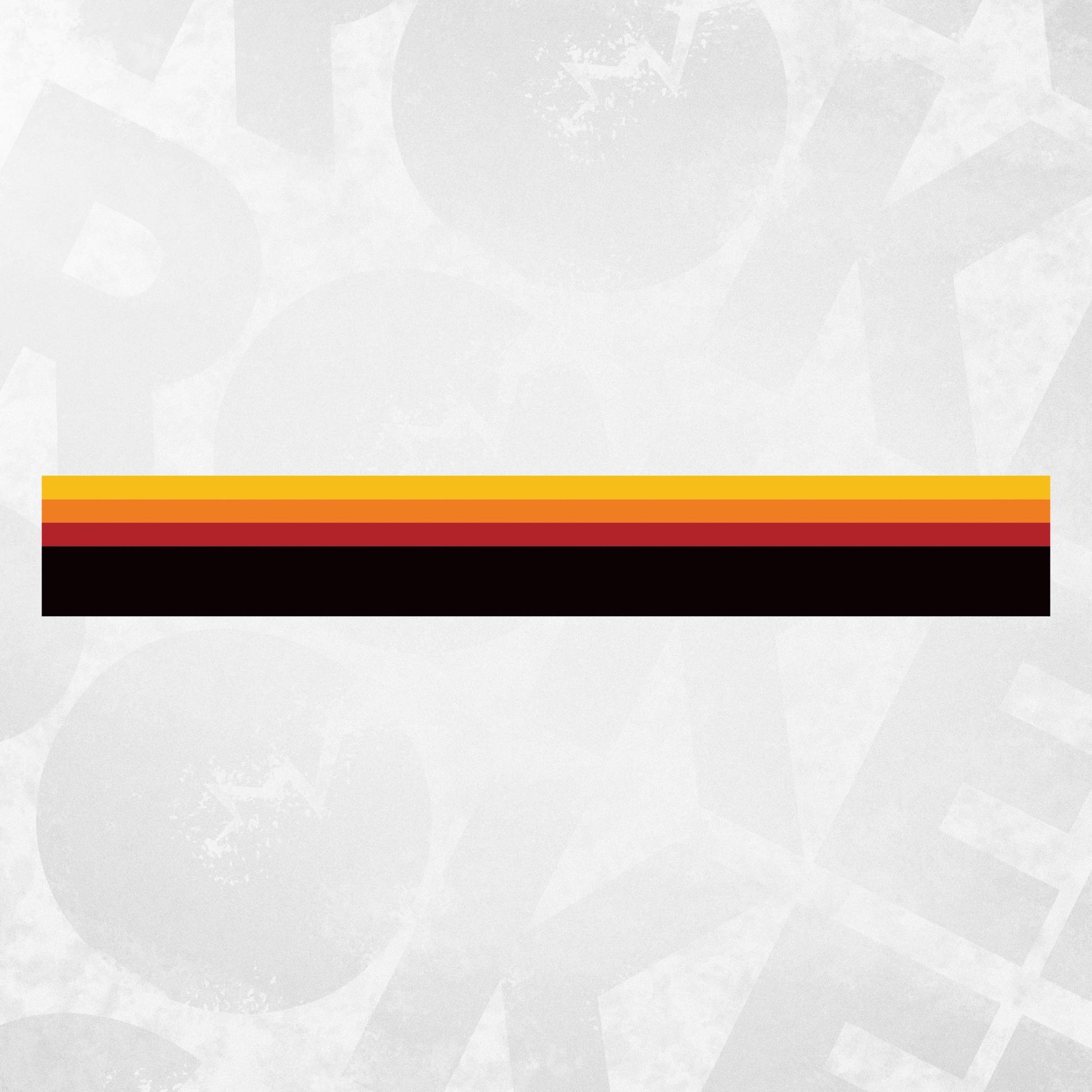 Retro Van & SUV Side Wrap Stripe Universal Fit– Yellow Red Orange Black ORAJET Vinyl